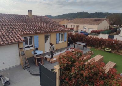 pergola bioclimatique autoportée